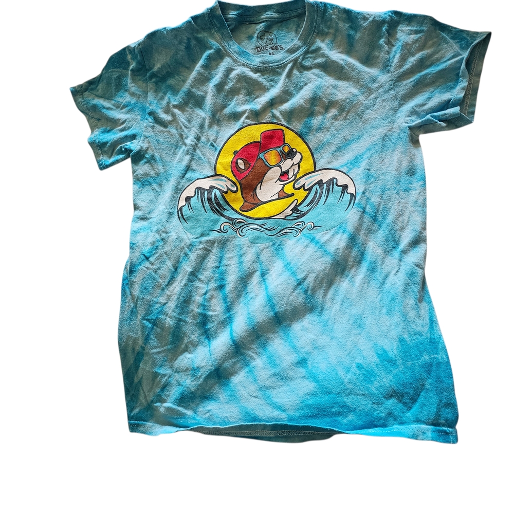 Buc-ee’s Tie Dye T-Shirt Get the Party Started New Braunfels TX AS